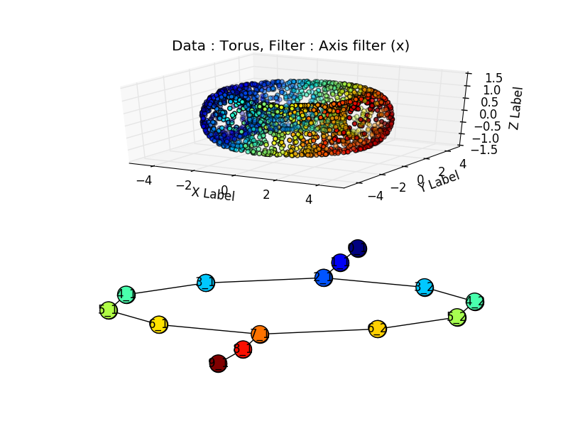 Compressed representation of a torus
